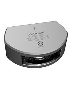 LED navigatie lichten Lopolight 301-006 hek verticale installatie zichtbaarheid 2 Nm. voor jachten 0-50 m