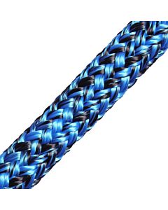 English Braids touw dyneema cruising 12mm zwart/blauw 062212ZW
