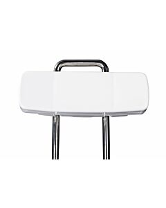 Behuizing voor 4 instrumenten of 2 displays van 7 inch beugelmontage wit