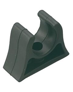 Bootshaakhouder 25 mm kunststof zwart