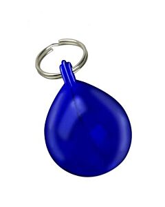 Sleutelhanger bolfender navy blauw