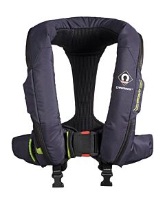 Crewsaver ErgoFit 190N Hammar lifejacket with harness, light and sprayhood navy/green