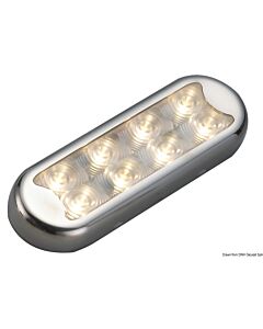 Bimini compact overhead 8 HD LED's Vlakke bodem met schakelaar