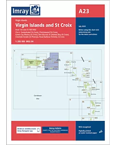 Imray A23 Virgin Islands and St Croix