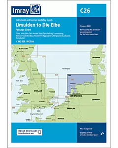 Imray C26 IJmuiden to Die Elbe