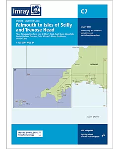 Imray C7 Falmouth to Isles of Scilly and Trevose Head