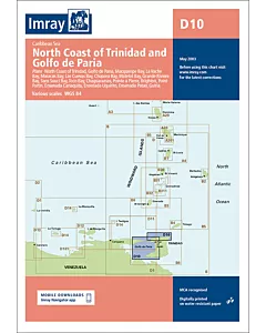 Imray D10 North Coast of Trinidad and Golfo de Paria