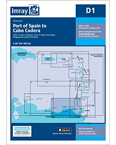 Imray D1 Port of Spain to Cabo Codera