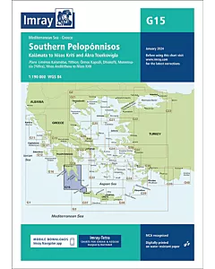Imray G15 Southern Pelopénnisos