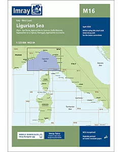 Imray M16 Ligurian Sea
