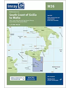 Imray M36 South Coast of Sicilia to Malta