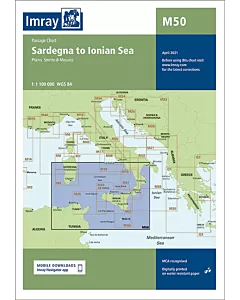 Imray M50 Sardegna to Ionian Sea