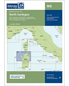 Imray M8 North Sardegna