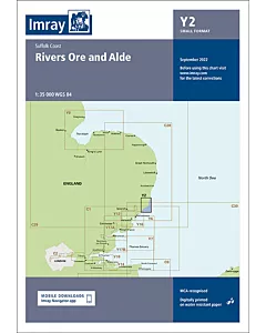 Imray Y2 Rivers Ore and Alde (Small Format)