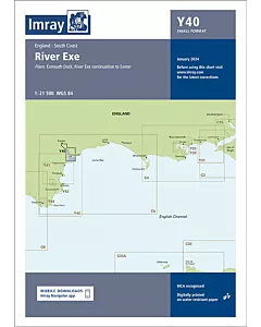 Imray Y40 River Exe (Small Format)