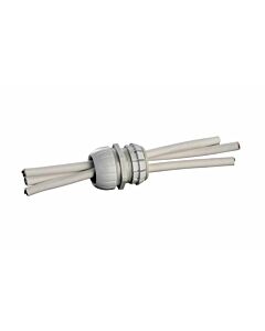 Waterproof cable gland for 10 cables Ø5 - 7 mm