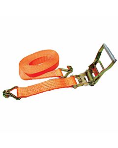Ratchet Tie-Down w/ S hook, 6mx25mm, BL 500kg