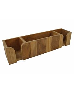Mug/cup holder with storage rack 40x10x9cm