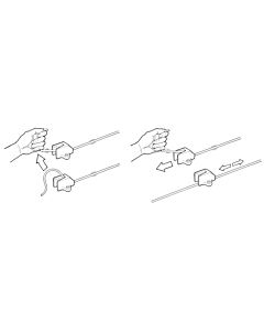 CLAMCLEAT CL255 OMEGA ALU 3-6mm