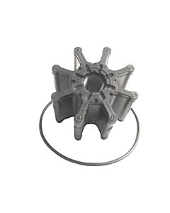 Neoprene inboard impeller double flat drive 1 met pakking & kap