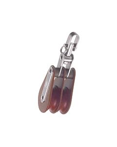 HYE traditional double block with swivel
