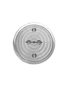 2405-0002 18" Round Hatch, lift-out, knife-edge seal - Compl. Unit with AL Ring
