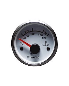 Wema Silverline series water temperatuurmeter 0-120°C