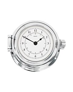 Horloge en laiton chrom� massif  115/84MM