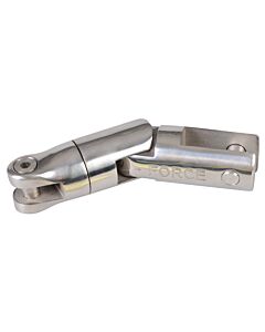 Chain connector INOX with double swivel 10MM D