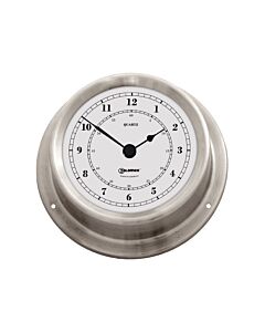 Stainless steel clock 125/100mm