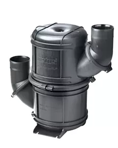 Vetus HD waterlock / silencieux type NLP, 60 mm, 10 litres, noir