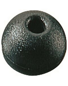 kraal 20 mm zwart voor lijn 5 mm