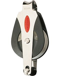 Ronstan block simple 50mm. plain sheave. loop head. becket