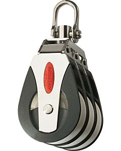 Ronstan triple block blok 50mm plain sheave. swivel. shackle head