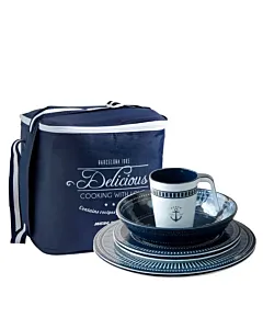 Service de vaisselle Marine Business Sailor Soul avec panier pique-nique