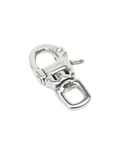 Selden Halyard Snap Shackle – Swivelling Stainless Steel, 88 mm