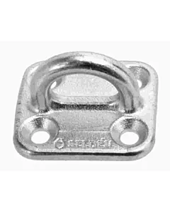 Selden Rectangular Stainless Steel Pad Eye 40 × 35 mm – 4 × M5 Screws