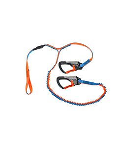 Spinlock Performance safety thether line 2 Clip & 1 Link Elasticated Performance Safety Line DW-STR/3L/C