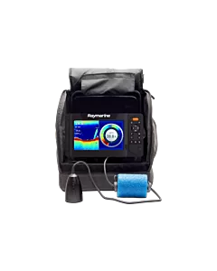 Raymarine Element Ice Fishing Kit: waterproof bag, battery, charger and transducer (Element display sold separately) A80581