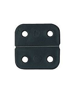 Polyamide hinges black 40 x 40 mm