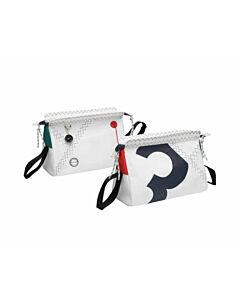 Zeildoek toilettas Sea Shell navy