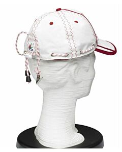 Zeildoek zeilcap met klem Sea Baseballcap rood